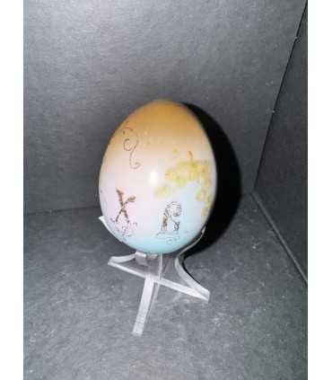 Яйцо пасхальное с цветочной росписью