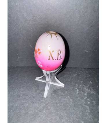 Яйцо пасхальное с цветочной росписью