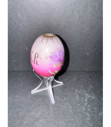 Яйцо пасхальное с цветочной росписью