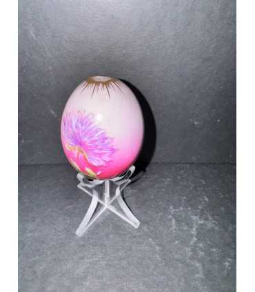 Яйцо пасхальное с цветочной росписью