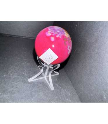 Яйцо пасхальное с цветочной росписью