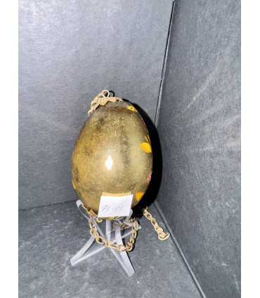 Яйцо пасхальное с цветочной росписью