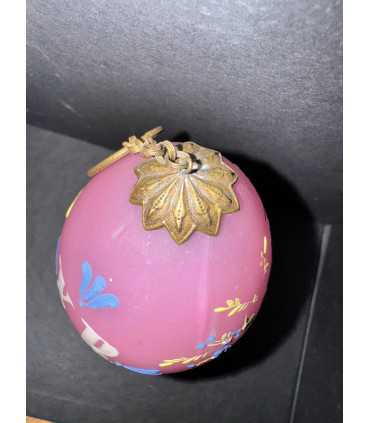 Яйцо пасхальное с цветочной росписью