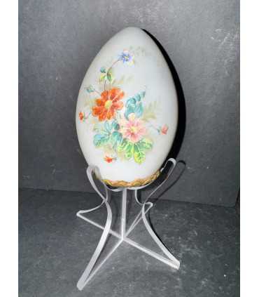 Яйцо пасхальное с цветочной росписью