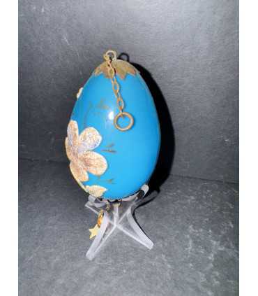 Яйцо пасхальное с цветочной росписью