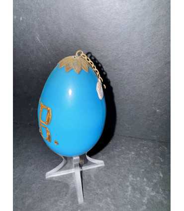 Яйцо пасхальное с цветочной росписью