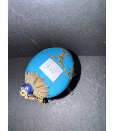 Яйцо пасхальное с цветочной росписью