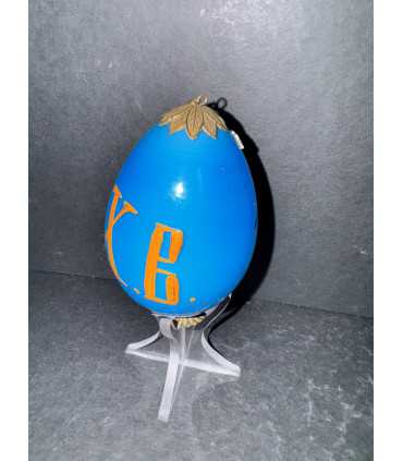 Яйцо пасхальное с цветочным орнаментом