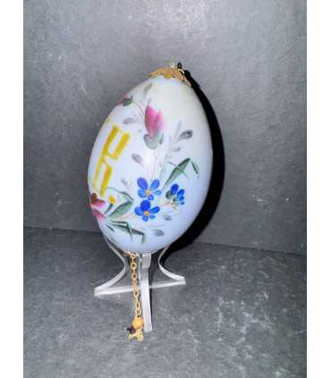 Яйцо пасхальное с цветочной росписью