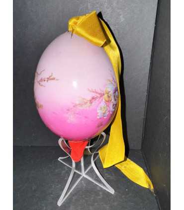 Яйцо пасхальное с цветочной росписью