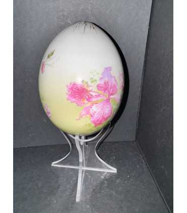 Яйцо пасхальное с цветочной росписью