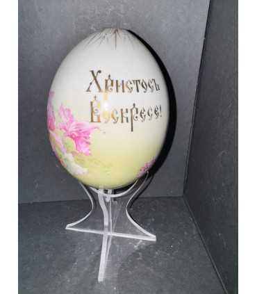 Яйцо пасхальное с цветочной росписью