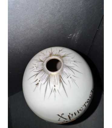 Яйцо пасхальное с цветочной росписью