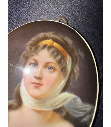 Портрет на фарфоре "Принцесса Луиза"