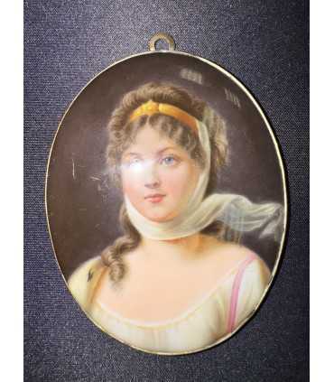 Портрет на фарфоре "Принцесса Луиза"