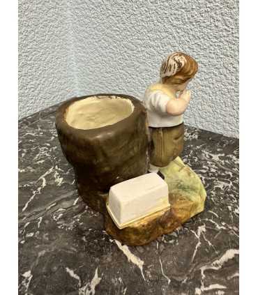 Спичечница «Мальчик с гусями»