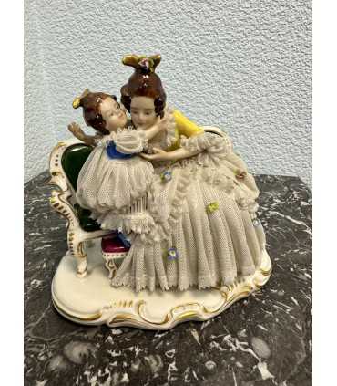 Фроляйн с дочкой