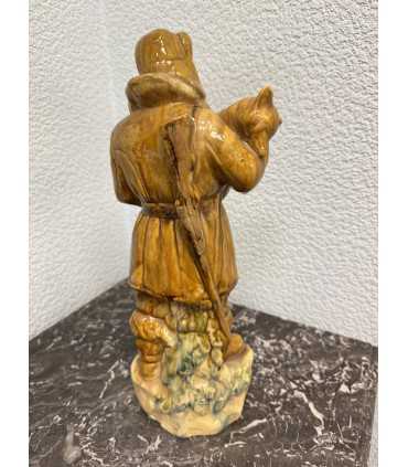 Статуэтка "Охотник с лисой"