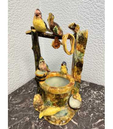 Карандашница «Птицы и колодец»