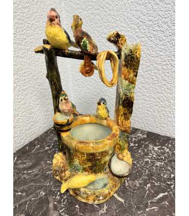 Карандашница «Птицы и колодец»