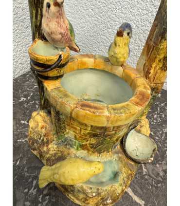 Карандашница «Птицы и колодец»