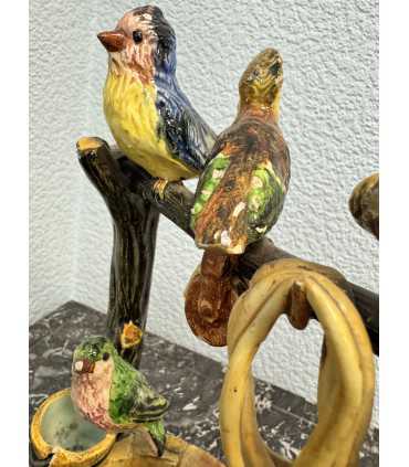 Карандашница «Птицы и колодец»