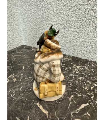 Статуэтка «Лиса и бобер»