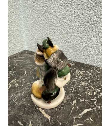 Статуэтка «Лиса и бобер»