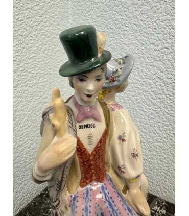 Статуэтка "Пастушка и трубочист"