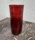 Стакан красного стекла