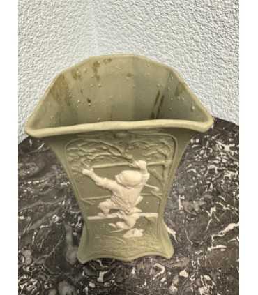 Ваза двухцветный бисквит