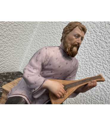 Статуэтка "Мужик с балалайкой"