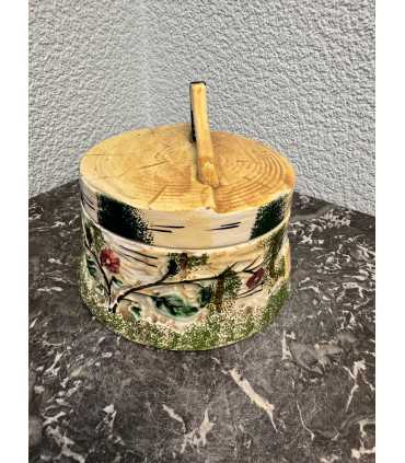 Масленка "Пенек с топором"