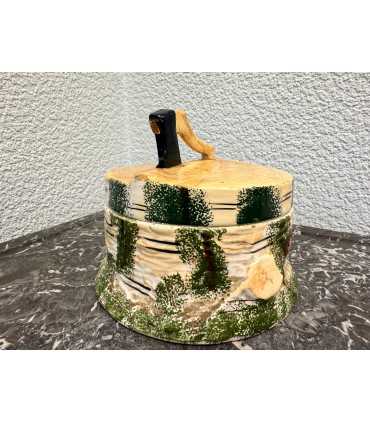 Масленка "Пенек с топором"