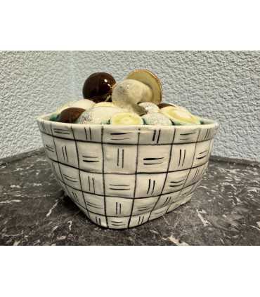 Масленка "Лукошко с грибами"