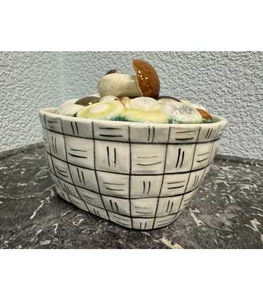 Масленка "Лукошко с грибами"