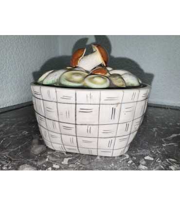 Масленка "Лукошко с грибами"