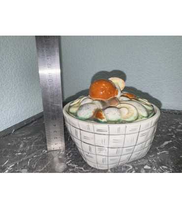 Масленка "Лукошко с грибами"