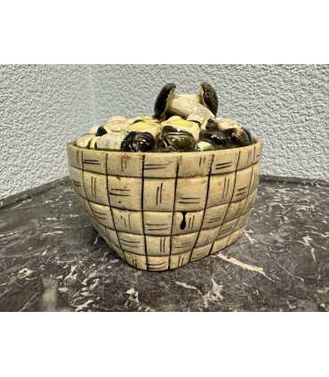 Масленка "Лукошко с грибами"