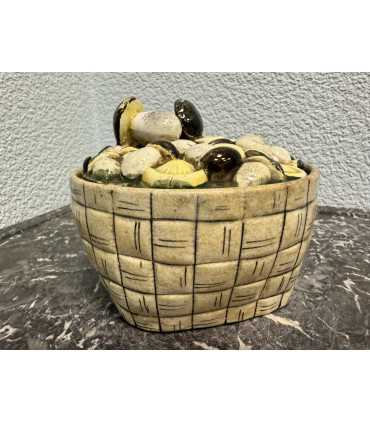 Масленка "Лукошко с грибами"