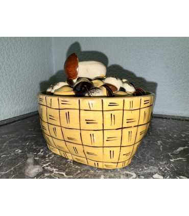 Масленка "Лукошко с грибами"