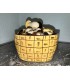 Масленка "Лукошко с грибами"