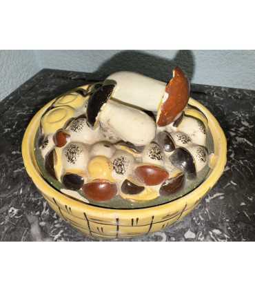 Масленка "Лукошко с грибами"