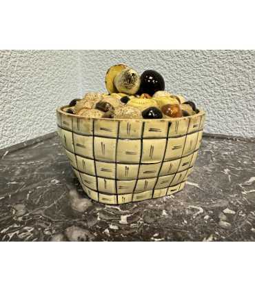 Масленка "Лукошко с грибами"