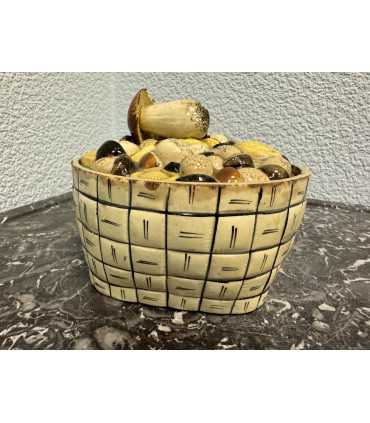 Масленка "Лукошко с грибами"