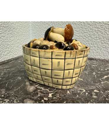 Масленка "Лукошко с грибами"
