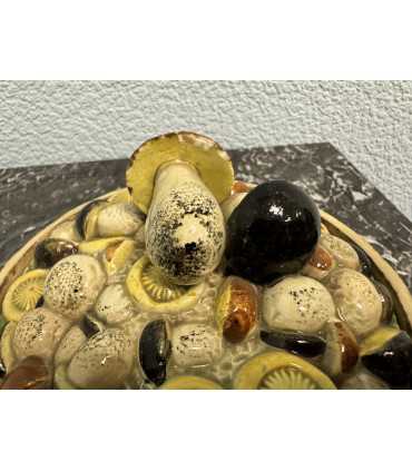 Масленка "Лукошко с грибами"