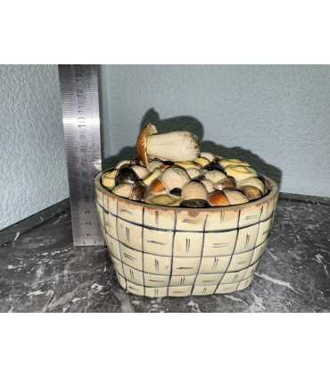 Масленка "Лукошко с грибами"