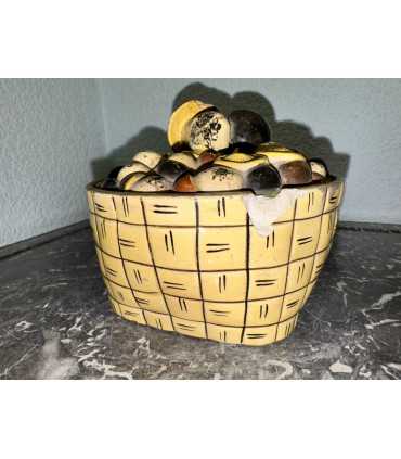 Масленка "Лукошко с грибами"