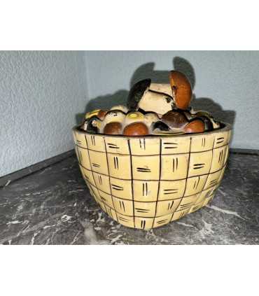 Масленка "Лукошко с грибами"